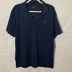 Polo by Ralph Lauren Blue/Red logo polo Size Large